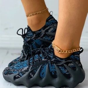 Mesh Fabric Sneakers